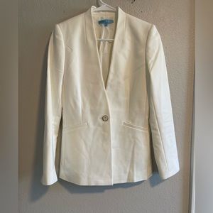 Antonio Melani Blazer Ivory with Gold Button Detail
